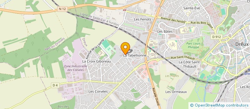localisation de l'entreprise ASSOCIATION MUSULMANE DE VERNOUILLET à VERNOUILLET