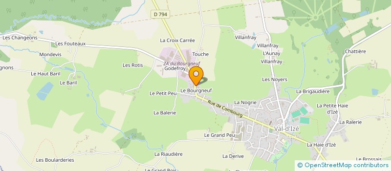 localisation de l'entreprise ASSOCIATION MUTUELLE CHASSEURS à LIVRE-SUR-CHANGEON
