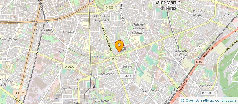 localisation de l'entreprise ASSOCIATION MYDRIASE à GRENOBLE