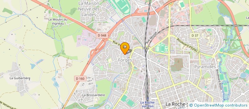 localisation de l'entreprise ASSOCIATION MYPAM à LA ROCHE-SUR-YON