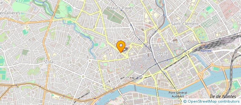 localisation de l'entreprise ASSOCIATION MYRIADES PRODUCTIONS  NANTES