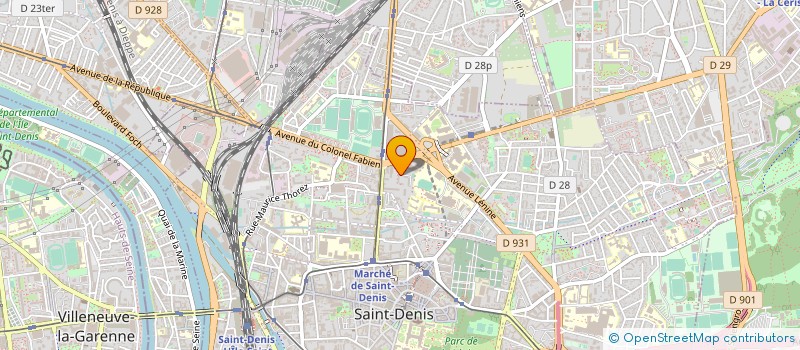 localisation de l'entreprise ASSOCIATION MYRIAM à SAINT-DENIS