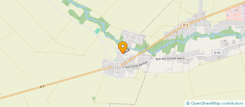 localisation de l'entreprise ASSOCIATION MYSTERY TRAIN 51  L'EPINE