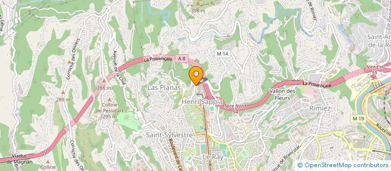 localisation de l'entreprise ASSOCIATION MYTHES ET REALITES SUR L'IMMIGRATION à NICE