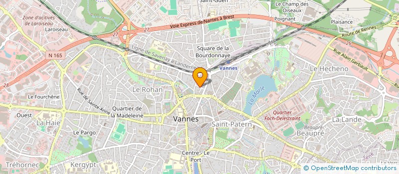 localisation de l'entreprise ASSOCIATION N D DU PALANDRIN à VANNES