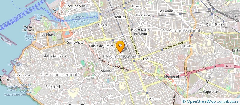 localisation de l'entreprise ASSOCIATION NAARILAM à MARSEILLE