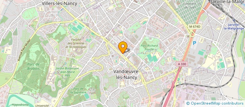 localisation de l'entreprise ASSOCIATION NACENNE DE PRATICIENS EN RELATION D AIDE  VANDUVRE-LES-NANCY