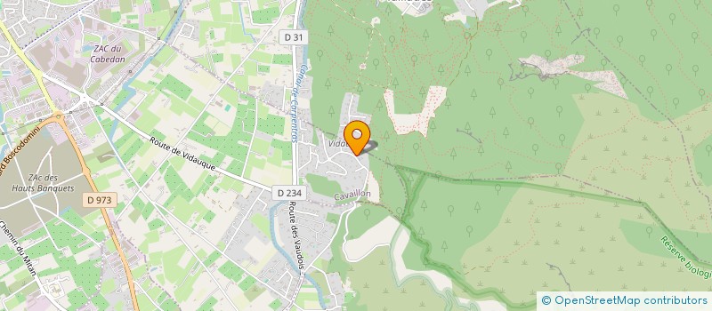 localisation de l'entreprise ASSOCIATION NAKOU  CAVAILLON