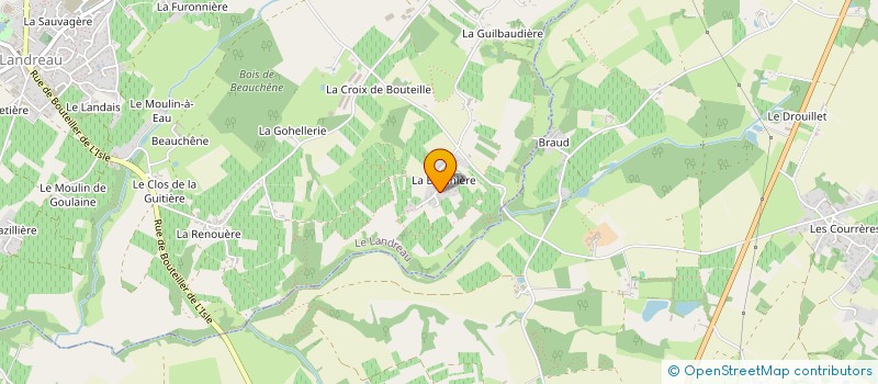 localisation de l'entreprise ASSOCIATION NAMANA FRANCE-MADAGASCAR (ANFM)  LE LANDREAU