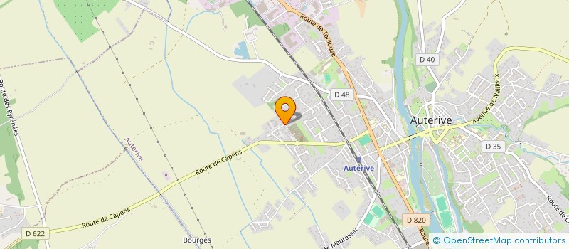 localisation de l'entreprise ASSOCIATION NAMASTE  AUTERIVE