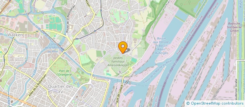 localisation de l'entreprise ASSOCIATION NAMASTE à STRASBOURG