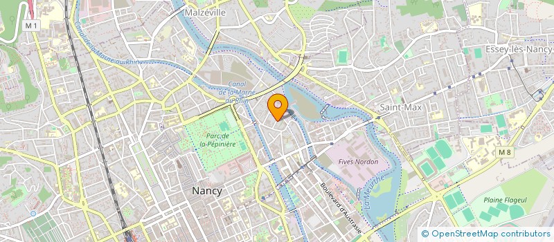 localisation de l'entreprise ASSOCIATION NANCY HORSE-BALL à NANCY