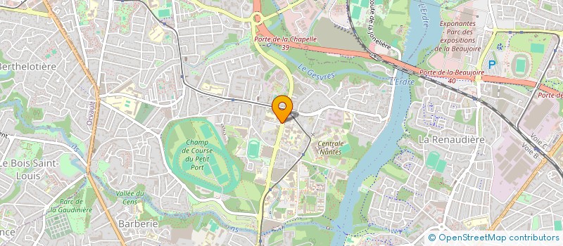 localisation de l'entreprise ASSOCIATION NANTAISE DE L'ENTRAINEMENT ET DE L'OPTIMISATION DE LA PERFORMANCE SPORTIVE à NANTES