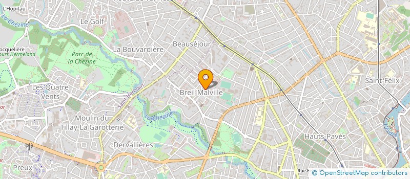 localisation de l'entreprise ASSOCIATION NANTAISE POUR LA PRESERVATION ET LA RESTAURATION DE BATEAUX EN BOIS à NANTES
