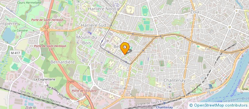 localisation de l'entreprise ASSOCIATION NANTAISE POUR LE DEVELOPPEMENT LA KAY à NANTES