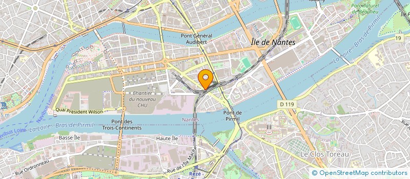 localisation de l'entreprise ASSOCIATION NANTAISE UNIVERSITAIRE SUR L'ETUDE DES RELATIONS INTERNATIONALES  NANTES