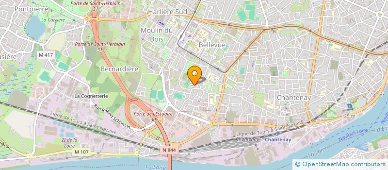 localisation de l'entreprise ASSOCIATION NANTES - KAIROUAN SOLIDARITE à NANTES