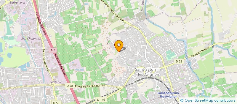 localisation de l'entreprise ASSOCIATION NAOMIE  SAINT-SATURNIN-LES-AVIGNON