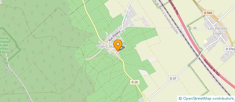 localisation de l'entreprise ASSOCIATION NAPOLEONIENNE D'OFFICIERS ET DAMES D'EMPIRE (A.N.O.D.E)  VILLERS-MARMERY