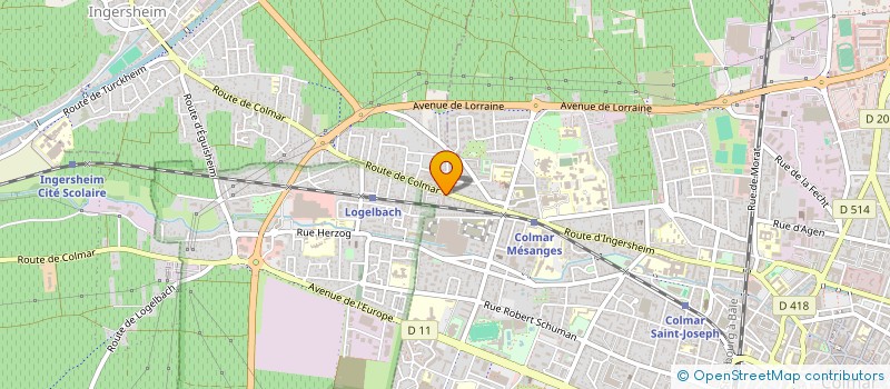 localisation de l'entreprise ASSOCIATION NAQCHIBANDI ILTIFAT  COLMAR