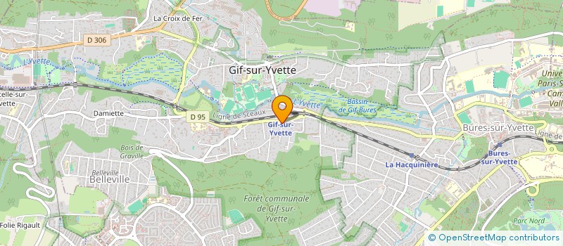 localisation de l'entreprise ASSOCIATION NARACTION  GIF-SUR-YVETTE