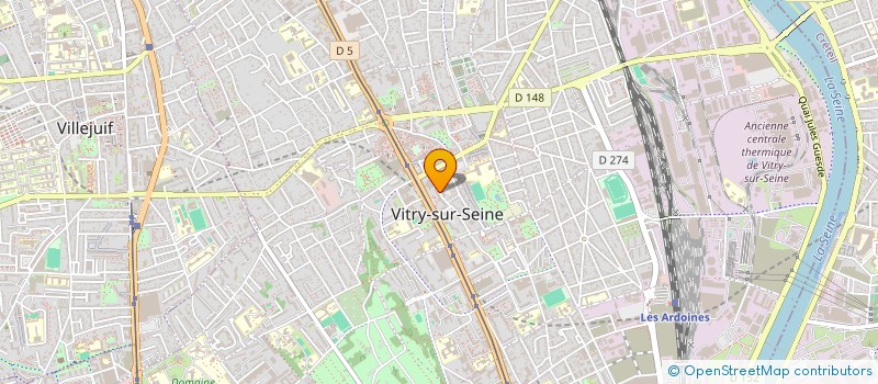 localisation de l'entreprise ASSOCIATION NARENA à VITRY-SUR-SEINE