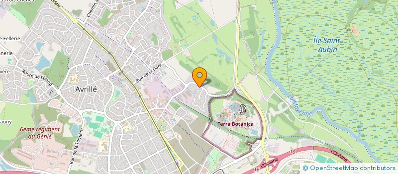 localisation de l'entreprise ASSOCIATION NATIONALE 1914-1918  AVRILLE