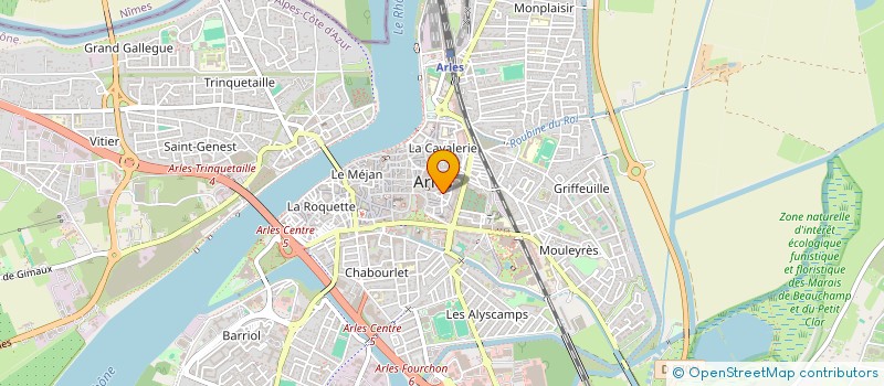 localisation de l'entreprise ASSOCIATION NATIONALE DES AFFICIONADOS à ARLES