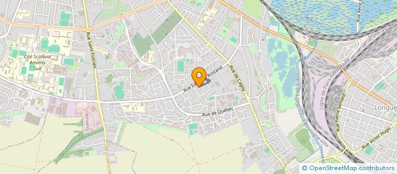 localisation de l'entreprise ASSOCIATION NATIONALE DES ANCIENS CHASSEURS ET DES COMBATTANTS D AFRIQUE DU NORD  AMIENS