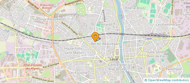 localisation de l'entreprise ASSOCIATION NATIONALE DES ANIMATEURS DE L'ARCHITECTURE ET DU PATRIMOINE à MAZAUGUES