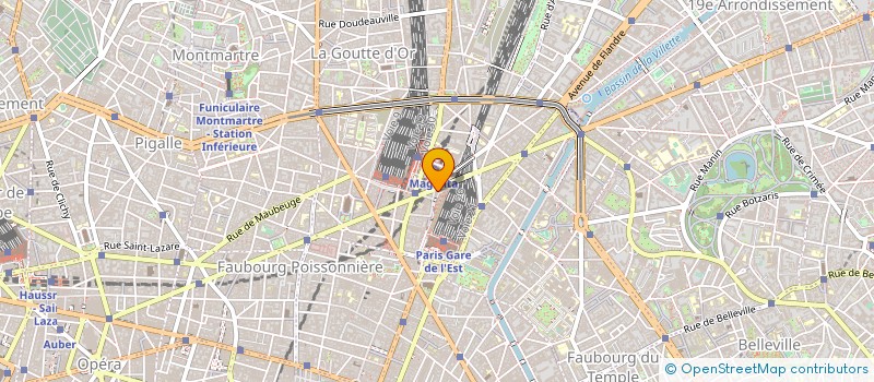 localisation de l'entreprise 	  ASSOCIATION NATIONALE DES CHEMINOTS POUR LE DON BENEVOLE DE SANG ET D'ORGANES à PARIS