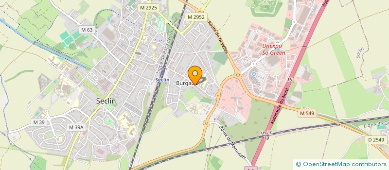 localisation de l'entreprise ASSOCIATION NATIONALE DES COMBATTANTS DE SECLIN  SECLIN