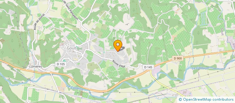 localisation de l'entreprise ASSOCIATION NATIONALE DES FAMILLES DE GENDARMES  GOULT