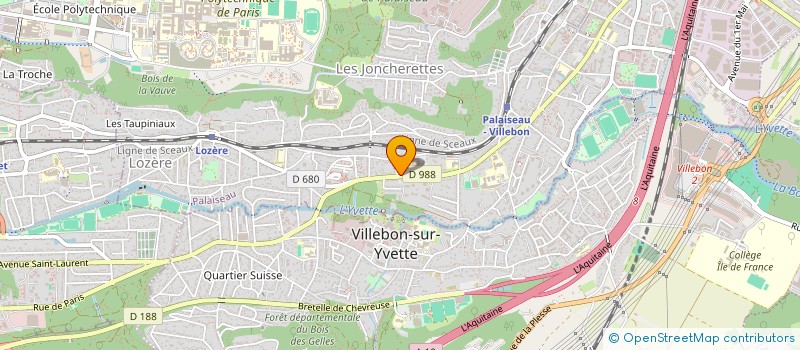 localisation de l'entreprise ASSOCIATION NATIONALE DES INSPECTEURS SANTE ET SECURITE AU TRAVAIL (ANISST) à PALAISEAU