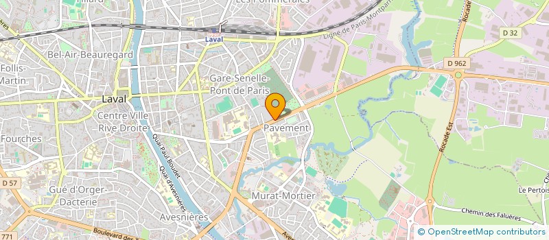 localisation de l'entreprise ASSOCIATION NATIONALE DES PUPILLES DE LA ANTION ORPHELINS DE GUERRE OU DU DEVOIR à LAVAL
