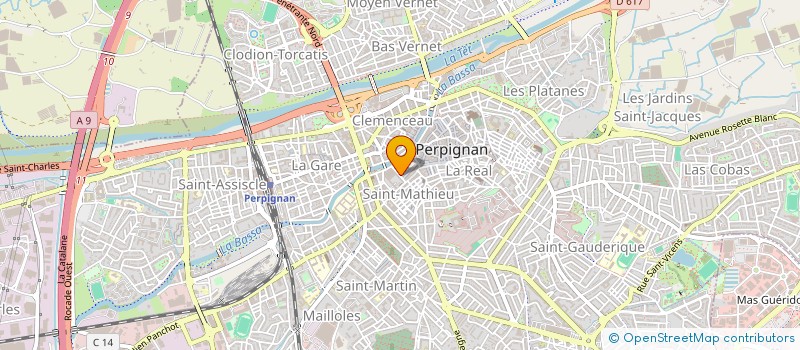 localisation de l'entreprise ASSOCIATION NATIONALE DES RETRAITES DE LA POSTE ET DE FRANCE TELECOM à PERPIGNAN