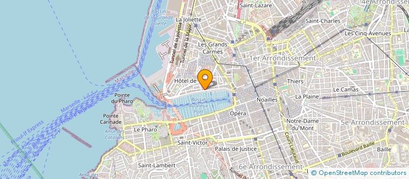 localisation de l'entreprise ASSOCIATION NATIONALE DU LAMANAGE DES PORTS FRANCAIS (ANLPF) à MARSEILLE 2EME