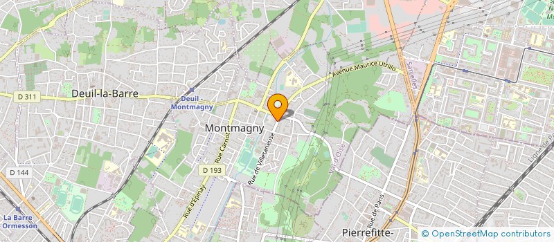 localisation de l'entreprise ASSOCIATION NATIONALE E.D.V.O.  MONTMAGNY