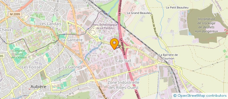 localisation de l'entreprise ASSOCIATION NATIONALE NOIX DE FRANCE  AUBIERE