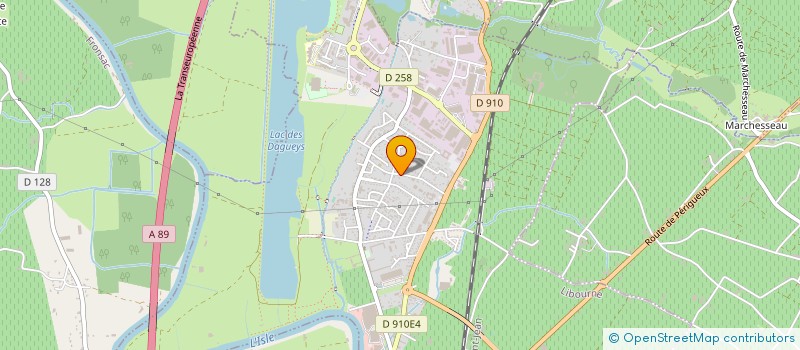 localisation de l'entreprise ASSOCIATION NATIONALE PAYS AUJOURD'HUI à LIBOURNE