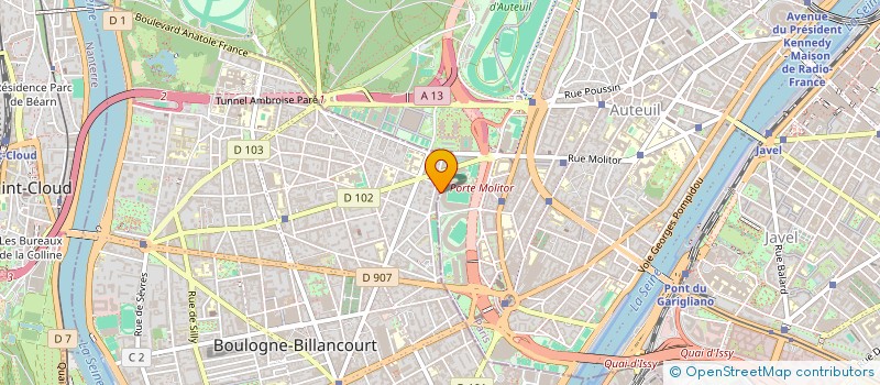 localisation de l'entreprise ASSOCIATION NATIONALE POUR LE DEVELOPPEMENT DU FOOT A 5 (ANF5)  PARIS