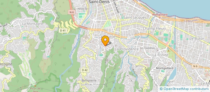 localisation de l'entreprise ASSOCIATION NATIVACOAS ELEGANZ KREOL  SAINT-DENIS