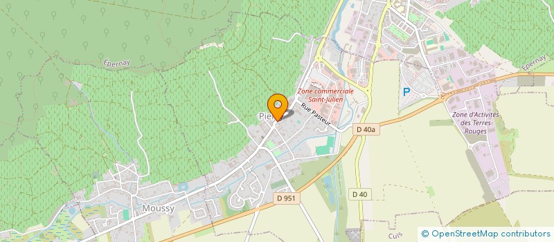 localisation de l'entreprise ASSOCIATION NATURE ET PATRIMOINE ABLUTIEN  SAINT-MARTIN-D'ABLOIS