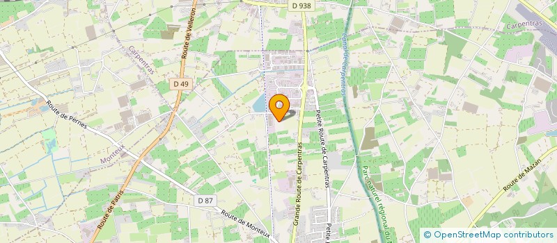 localisation de l'entreprise ASSOCIATION NAUTILUS  PERNES-LES-FONTAINES