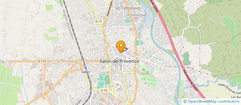 localisation de l'entreprise ASSOCIATION NAUTIQUE AMURE ET VENTS à SALON-DE-PROVENCE