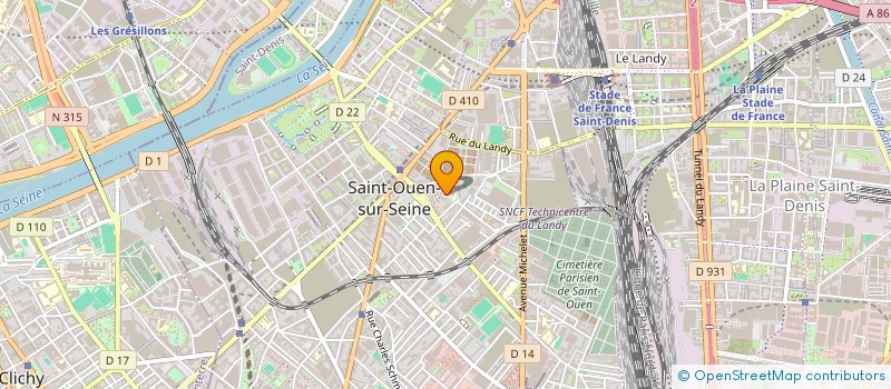 localisation de l'entreprise ASSOCIATION NAUTYLUS LAB à SAINT-OUEN-SUR-SEINE