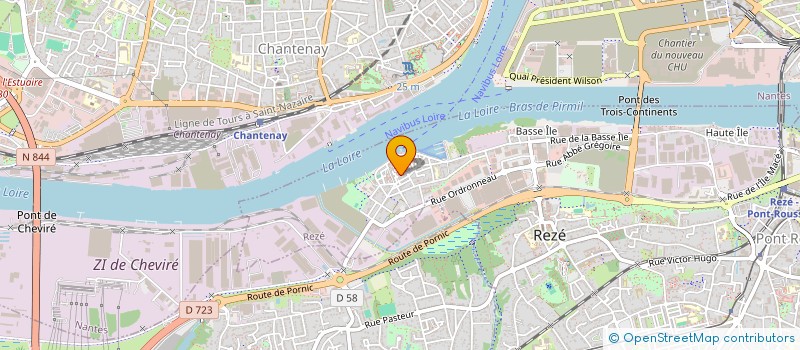 localisation de l'entreprise ASSOCIATION NAVIGUER UTILE à REZE