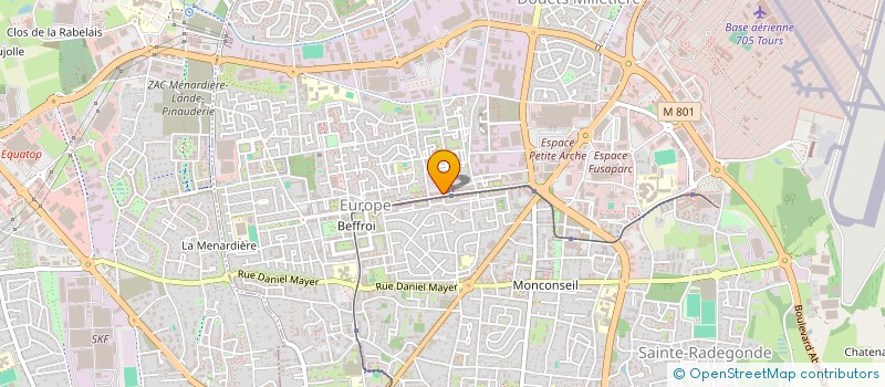 localisation de l'entreprise ASSOCIATION NDAB LIKEBLA-ANL à TOURS