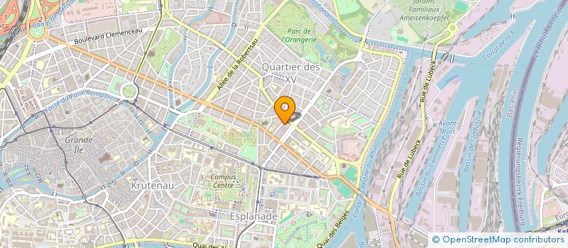 localisation de l'entreprise ASSOCIATION NEBOMORE à STRASBOURG
