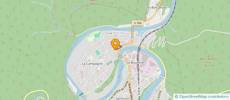 localisation de l'entreprise ASSOCIATION NEO[109]  REVIN